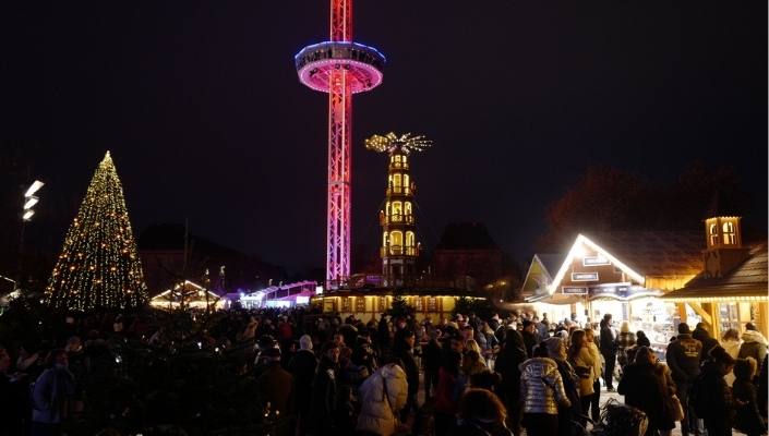 Viaje desde Paris a Metz Francia Mercado de Navidad Marché de Noel