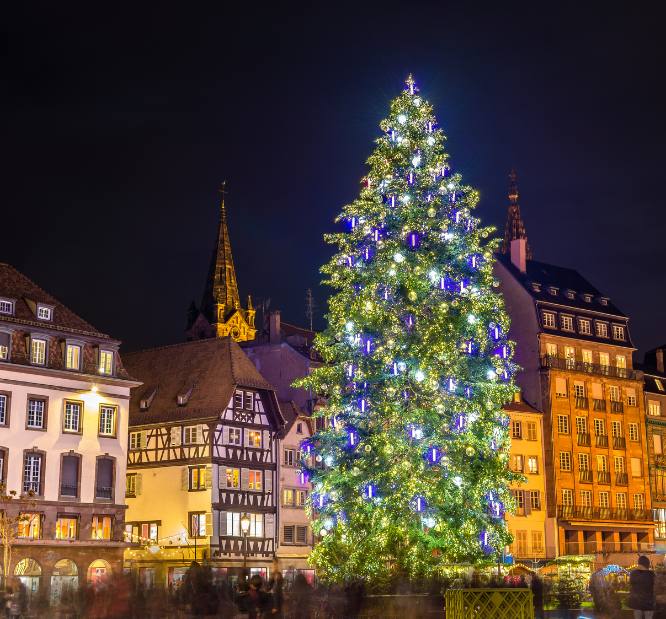 Viaje en bus desde Paris a Brujas Belgica al mercado de navidad. Marche de Noel