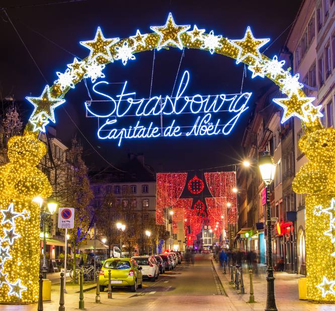 Viaje desde Paris en bus a la Alsacia Francia. Mercados de Navidad Marché de Noel