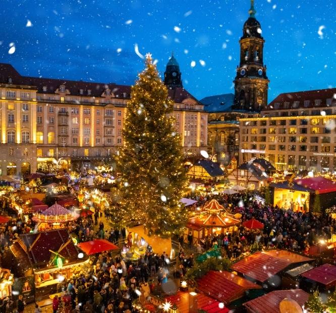 Viaje en bus desde Paris a Alemania al mercado de navidad en Colonia. Mrche de Noel Cologne