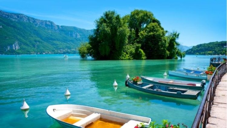Un día en el lago de Annecy