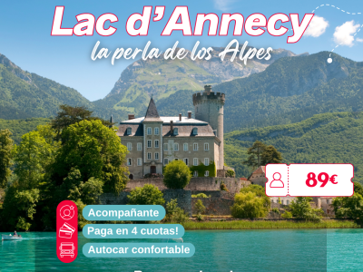 Un dia en el lago de Annecy