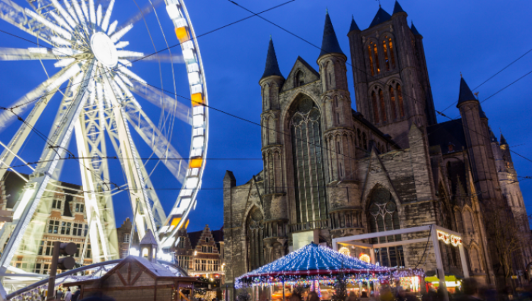 BÉLGICA - Gante Mercado de Navidad