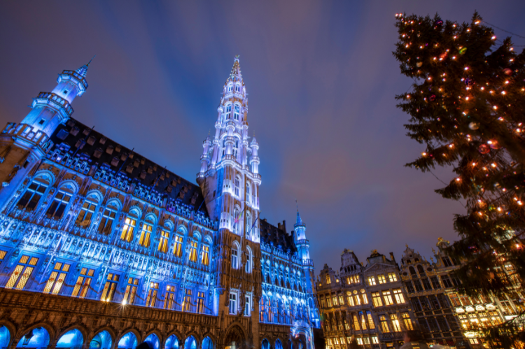 Bruselas en Navidad
