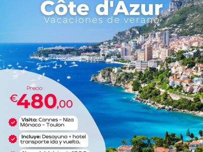vacaciones verano costa azul