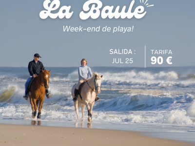 Un dia en la Baule playa