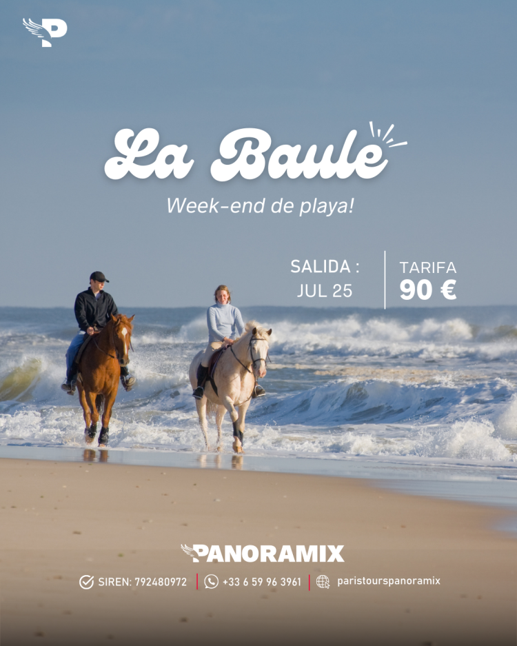 Un dia en la Baule playa